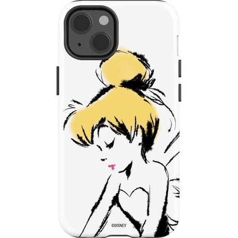 Disney Tinker Bell Dreamer Ink Art iPhone 15 Impact Case