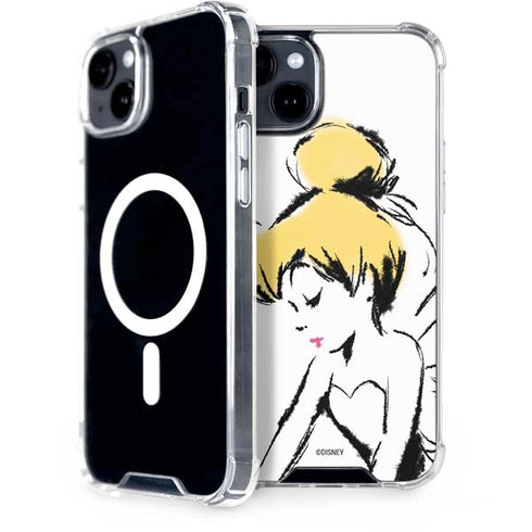 Disney Tinker Bell Dreamer Ink Art iPhone 15 Plus MagSafe Case
