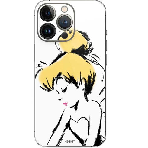 Disney Tinker Bell Dreamer Ink Art iPhone 14 Pro Skin