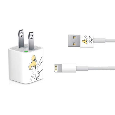 Disney Tinker Bell Dreamer Ink Art iPhone Charger (5W USB) Skin