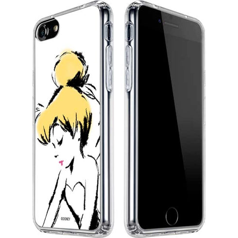 Disney Tinker Bell Dreamer Ink Art iPhone SE (2nd & 3rd Gen) Clear Case