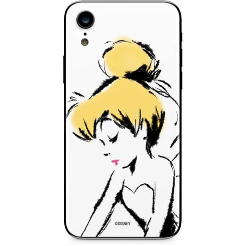 Disney Tinker Bell Dreamer Ink Art iPhone XR Skin