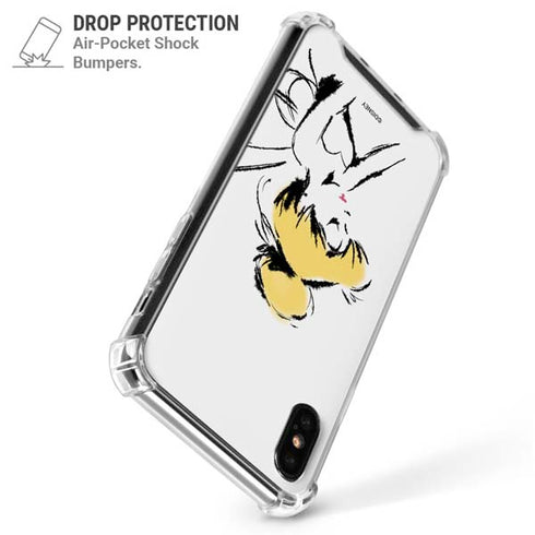 Disney Tinker Bell Dreamer Ink Art iPhone XS Max Clear Case