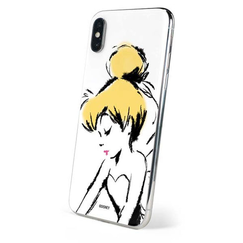 Disney Tinker Bell Dreamer Ink Art iPhone XS Skin