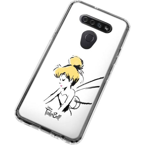 Disney Tinker Bell Dreamer Ink Art LG K51/Q51 Clear Case