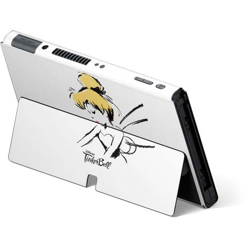Disney Tinker Bell Dreamer Ink Art Nintendo Switch OLED (2021) Skin