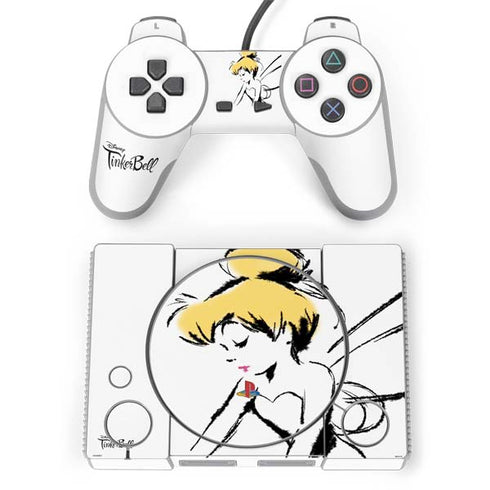 Disney Tinker Bell Dreamer Ink Art PlayStation Classic Bundle Skin