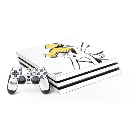 Disney Tinker Bell Dreamer Ink Art PS4 Pro Bundle Skin