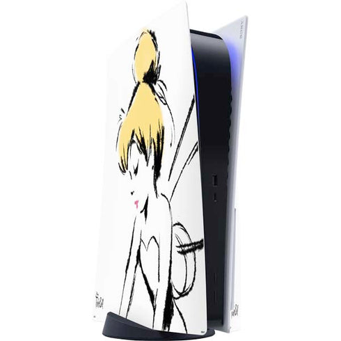 Disney Tinker Bell Dreamer Ink Art PS5 Console Skin