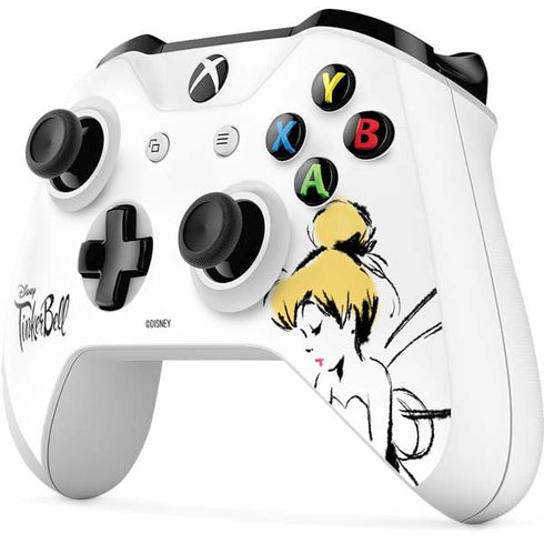Disney Tinker Bell Dreamer Ink Art Xbox One S Controller Skin