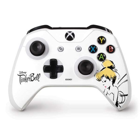 Disney Tinker Bell Dreamer Ink Art Xbox One S Controller Skin