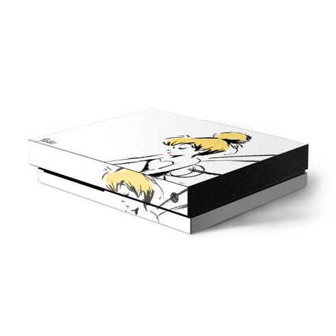Disney Tinker Bell Dreamer Ink Art Xbox One X Console Skin