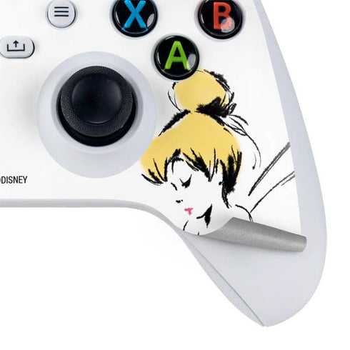 Disney Tinker Bell Dreamer Ink Art Xbox Series S Controller Skin