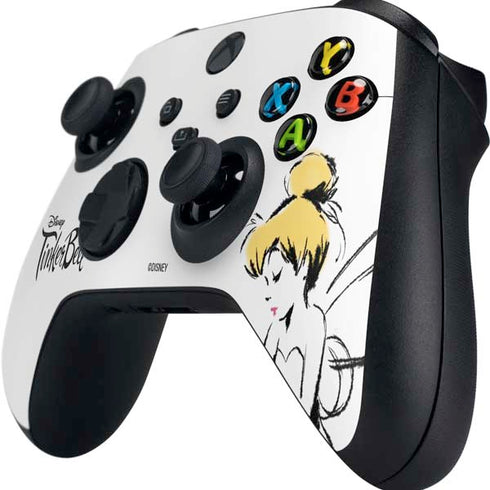 Disney Tinker Bell Dreamer Ink Art Xbox Series X Controller Skin