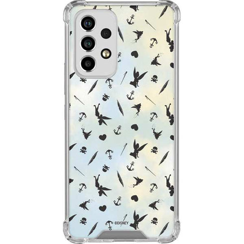Disney Tinker Bell Fairy Size Pattern Galaxy A53 5G Clear Case