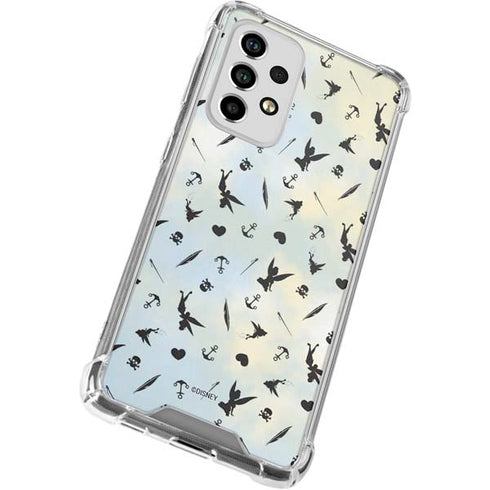 Disney Tinker Bell Fairy Size Pattern Galaxy A53 5G Clear Case