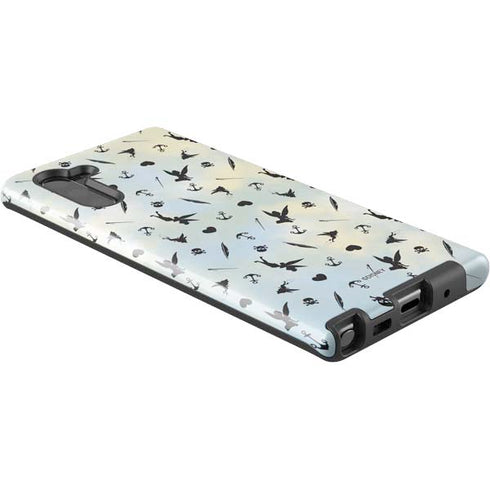 Disney Tinker Bell Fairy Size Pattern Galaxy Note 10 Pro Case