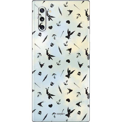 Disney Tinker Bell Fairy Size Pattern Galaxy Note 10 Skin