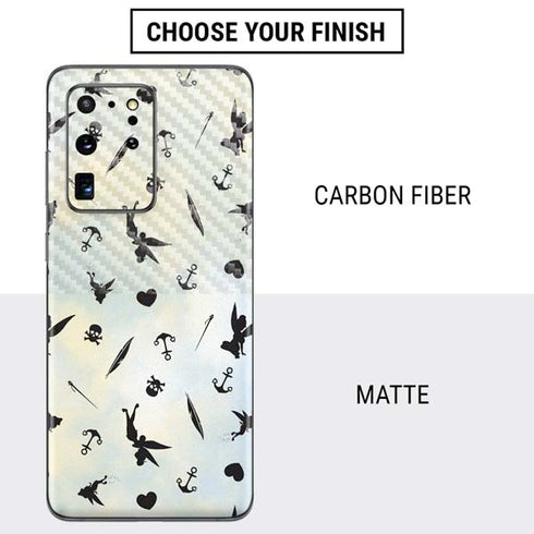 Disney Tinker Bell Fairy Size Pattern Galaxy S20 Ultra 5G Skin