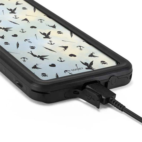 Disney Tinker Bell Fairy Size Pattern Galaxy S20 Waterproof Case
