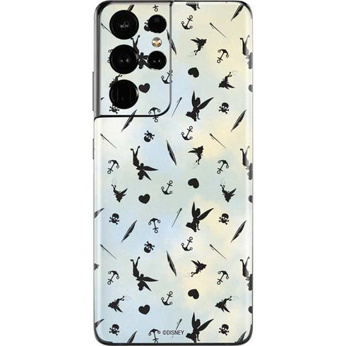 Disney Tinker Bell Fairy Size Pattern Galaxy S21 Ultra 5G Skin