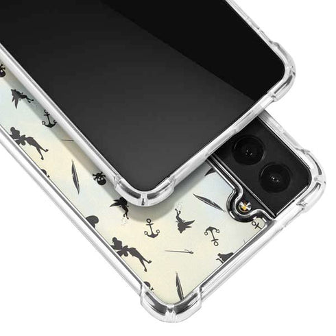 Disney Tinker Bell Fairy Size Pattern Galaxy S22 Plus Clear Case