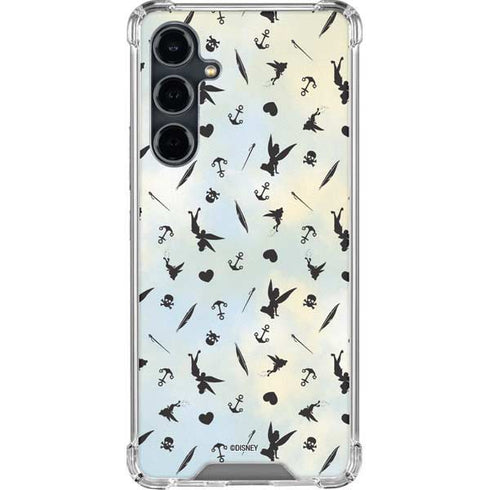 Disney Tinker Bell Fairy Size Pattern Galaxy S23 FE Clear Case