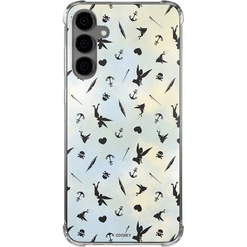 Disney Tinker Bell Fairy Size Pattern Galaxy S24 Plus Clear Case