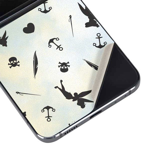 Disney Tinker Bell Fairy Size Pattern Galaxy Z Flip5 5G Skin