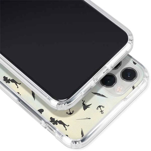 Disney Tinker Bell Fairy Size Pattern iPhone 11 Pro Clear Case