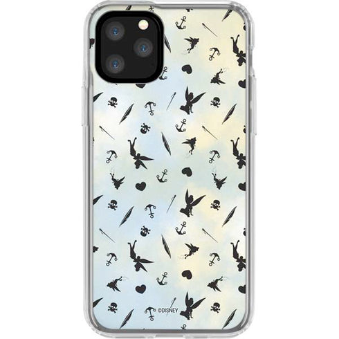 Disney Tinker Bell Fairy Size Pattern iPhone 11 Pro Clear Case