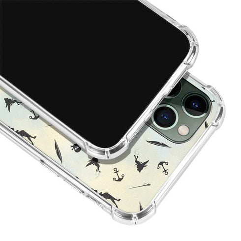 Disney Tinker Bell Fairy Size Pattern iPhone 11 Pro Max Clear Case