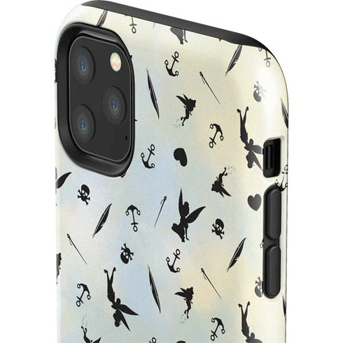 Disney Tinker Bell Fairy Size Pattern iPhone 11 Pro Max Impact Case