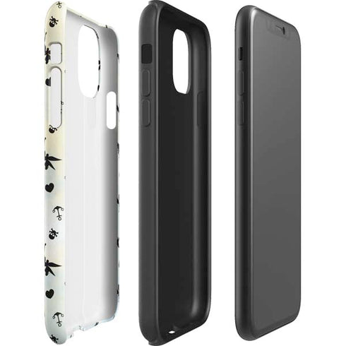 Disney Tinker Bell Fairy Size Pattern iPhone 11 Pro Max Impact Case