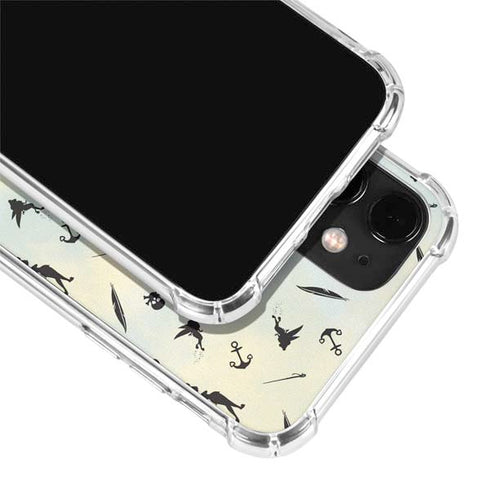 Disney Tinker Bell Fairy Size Pattern iPhone 12 Clear Case