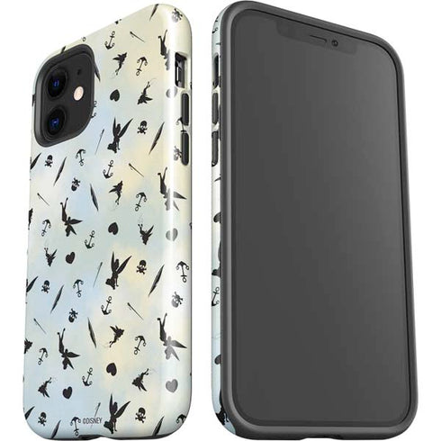 Disney Tinker Bell Fairy Size Pattern iPhone 12 Impact Case