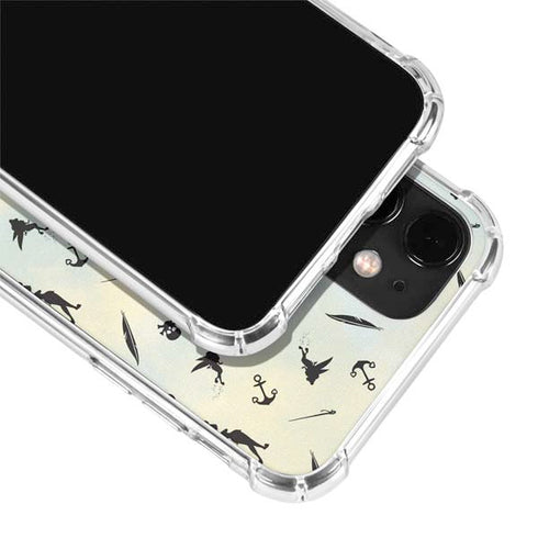 Disney Tinker Bell Fairy Size Pattern iPhone 12 Mini Clear Case