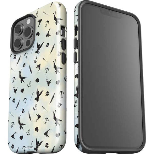 Disney Tinker Bell Fairy Size Pattern iPhone 13 Pro Max Impact Case