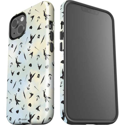 Disney Tinker Bell Fairy Size Pattern iPhone 14 Plus Impact Case