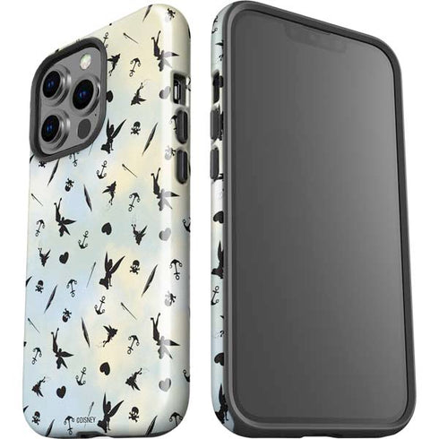 Disney Tinker Bell Fairy Size Pattern iPhone 14 Pro Impact Case