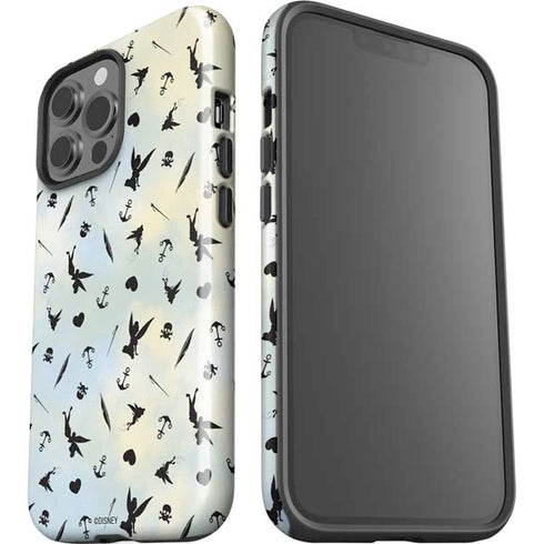 Disney Tinker Bell Fairy Size Pattern iPhone 14 Pro Max Impact Case