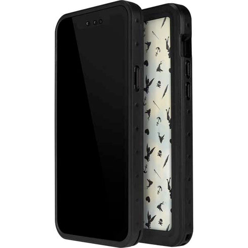 Disney Tinker Bell Fairy Size Pattern iPhone 14 Pro Max Waterproof Case