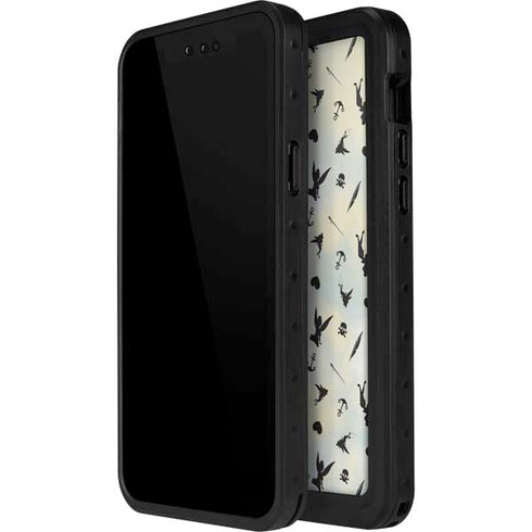 Disney Tinker Bell Fairy Size Pattern iPhone 14 Pro Waterproof Case