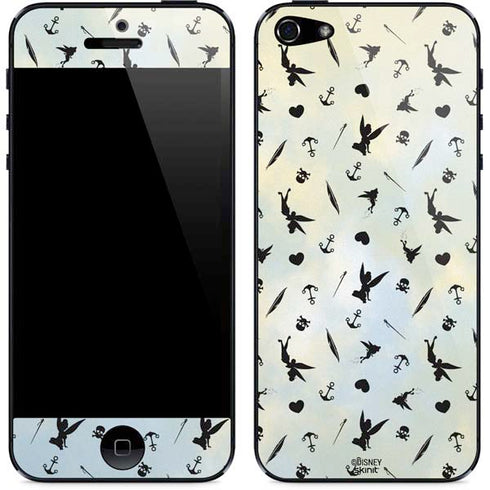 Disney Tinker Bell Fairy Size Pattern iPhone 5/5s/5SE Skin