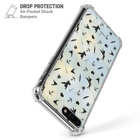 Disney Tinker Bell Fairy Size Pattern iPhone 7/8 Plus Clear Case