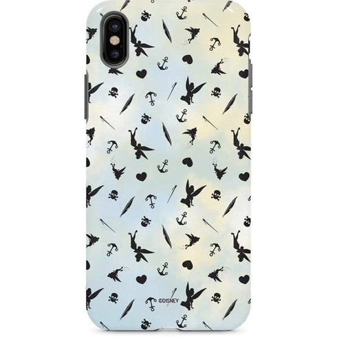 Disney Tinker Bell Fairy Size Pattern iPhone X Pro Case