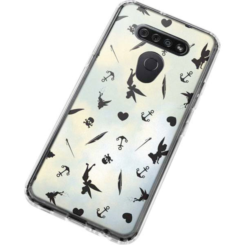 Disney Tinker Bell Fairy Size Pattern LG K51/Q51 Clear Case