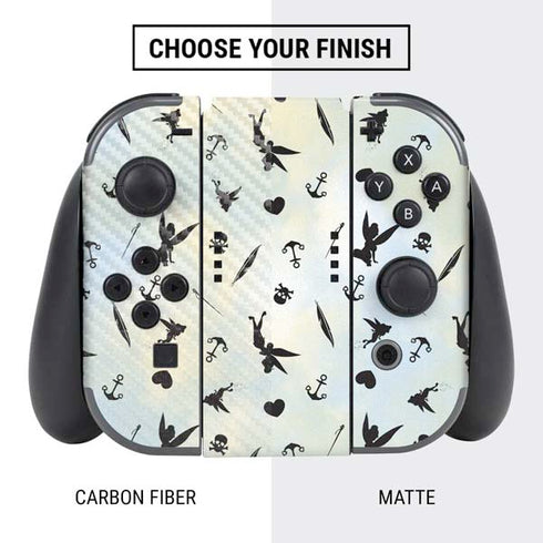 Disney Tinker Bell Fairy Size Pattern Nintendo Switch Bundle Skin