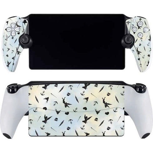 Disney Tinker Bell Fairy Size Pattern PlayStation Portal Remote Player Skin
