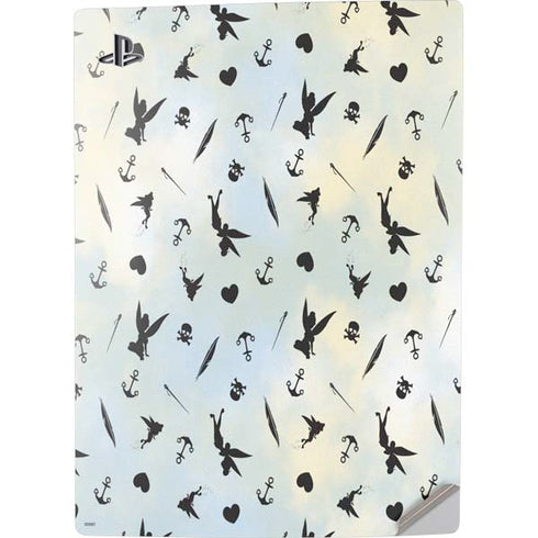 Disney Tinker Bell Fairy Size Pattern PS5 Digital Edition Console Skin